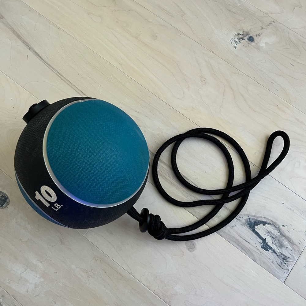 10 Lb Power Rope Medicine Ball